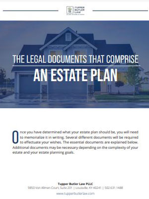 Legal Documents that Comprise Estate Plan